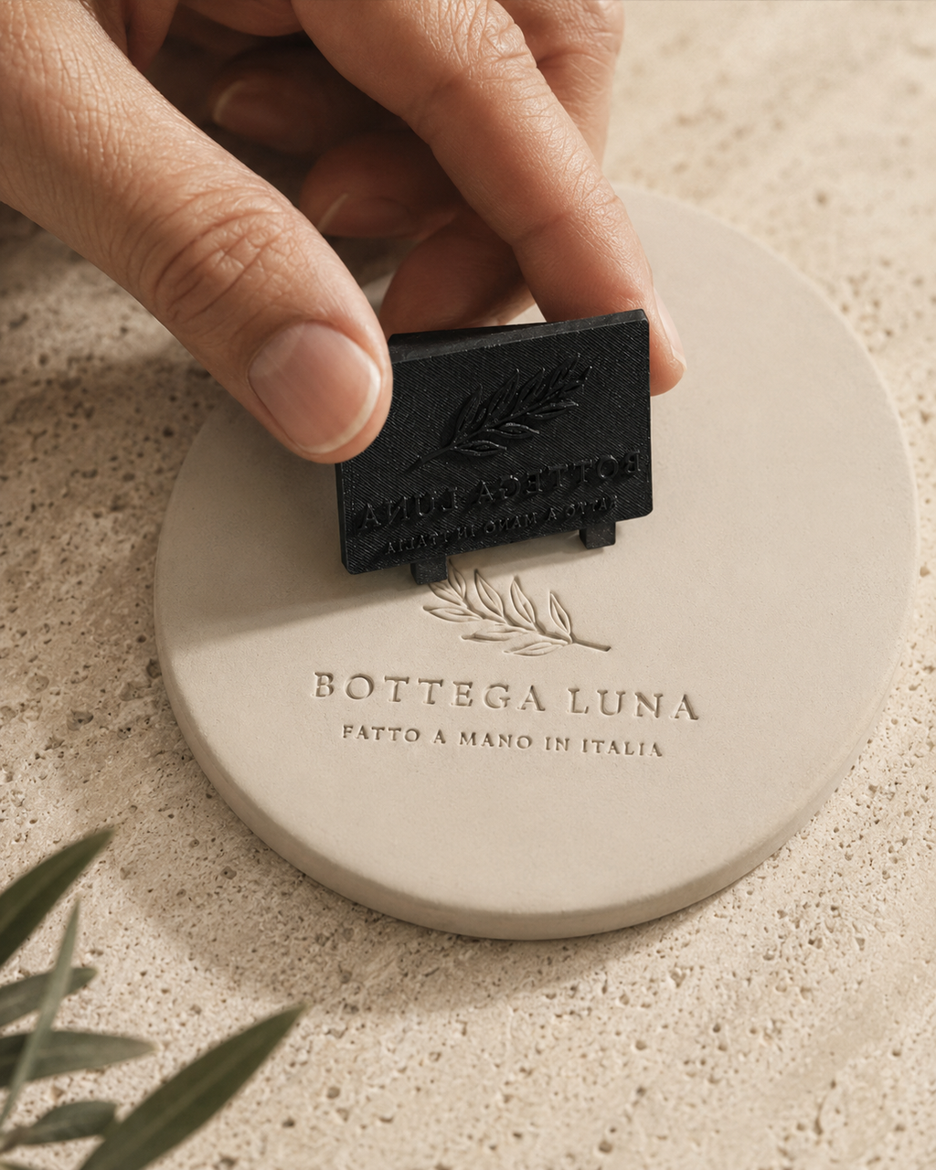 Timbro Personalizzato per Gesso, Jesmonite e Polvere Ceramica