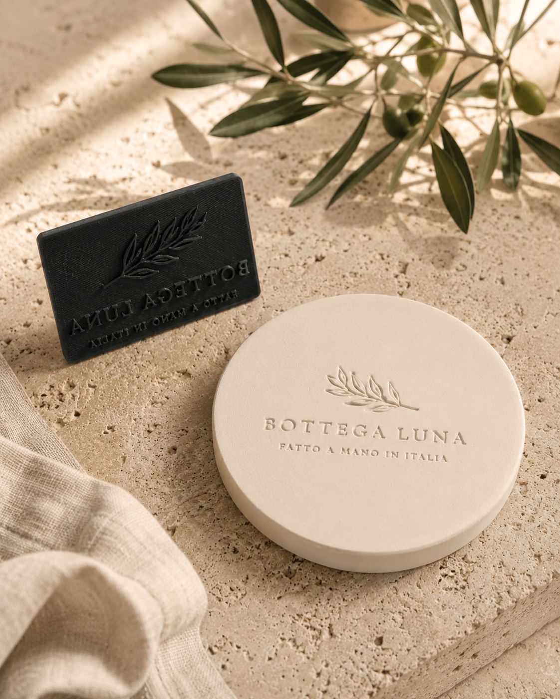 Timbro Personalizzato per Gesso, Jesmonite e Polvere Ceramica